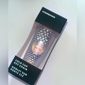 Starbucks 2023 🦄Unicorn studded tumbler keychain